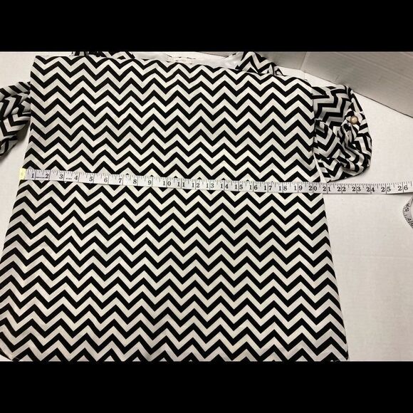 EVERLY, dress/Tunic,blk&white,M‎ - Picture 5 of 10